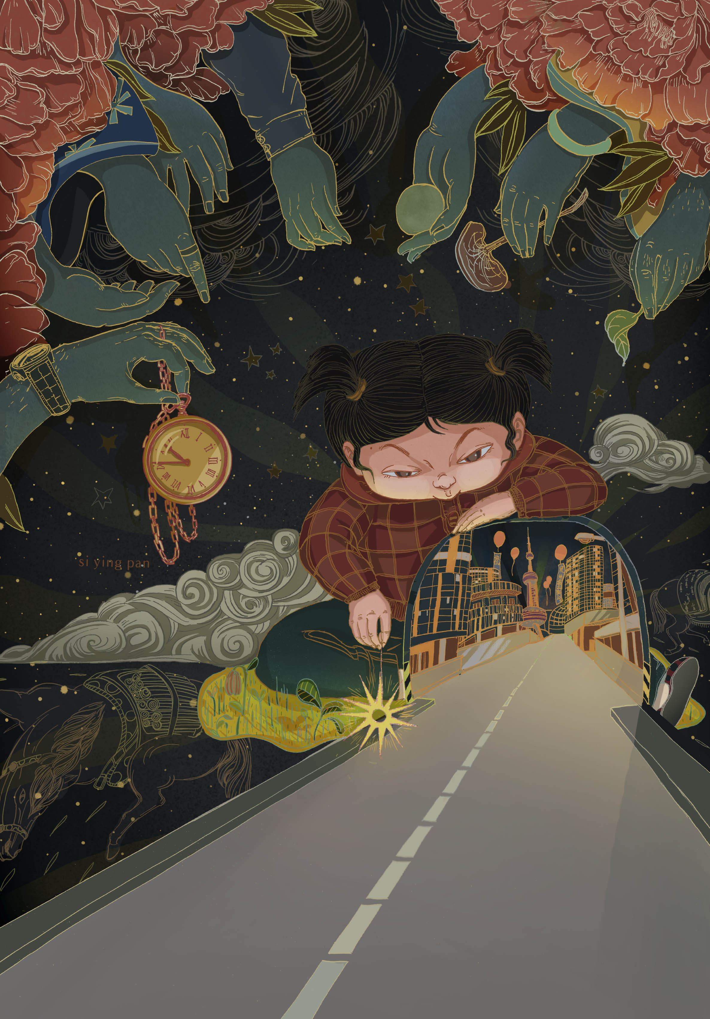 丝绸之路系列|插画|商业插画|禾六工作室 - 原创作品 - 站酷 (zcool)