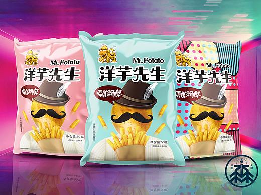 膨化食品 · 洋芋先生包装设计