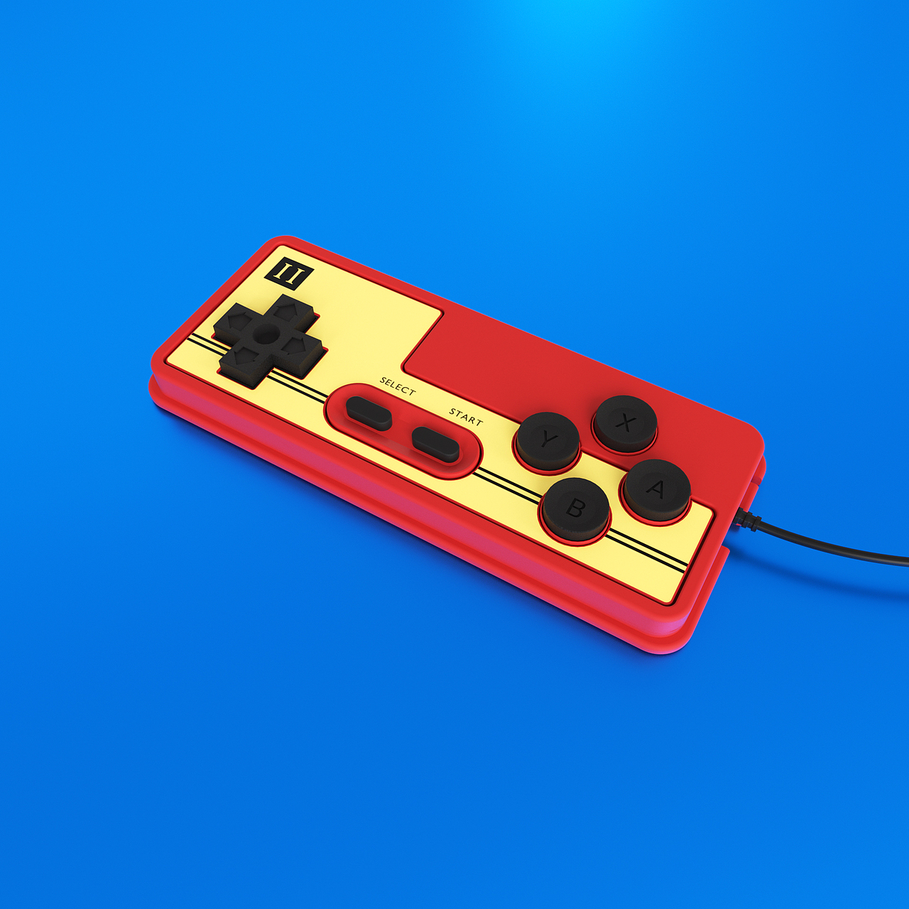 游戏手柄 单体建模渲染练习（图ZMjkxNTY3MjE2） - 产品 - 站酷设计师YajunTU原创素材 - 站酷ZCOOL