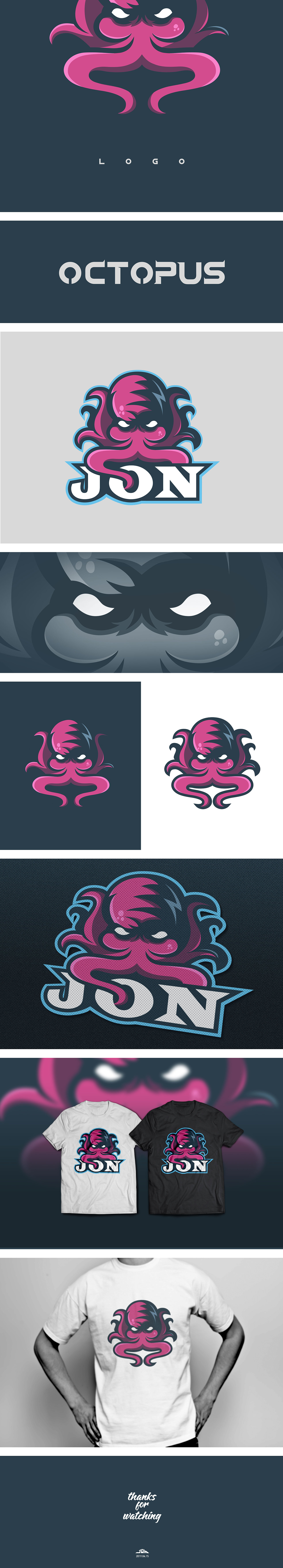 LOGO/logo/章鱼（图ZMTU0Mzg3Nzg0） - 图案 - 站酷设计师Jon会发光原创素材 - 站酷ZCOOL
