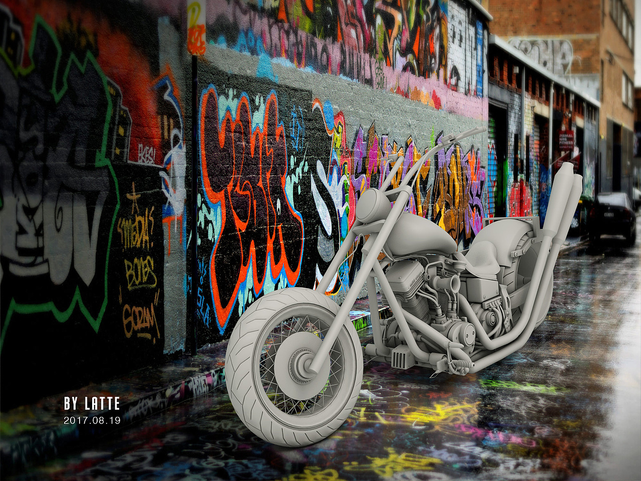 终于把坂田金时坐骑搬到现实（图ZODkwMzE3MjA=） - 机械/交通 - 站酷设计师Latte12原创素材 - 站酷ZCOOL