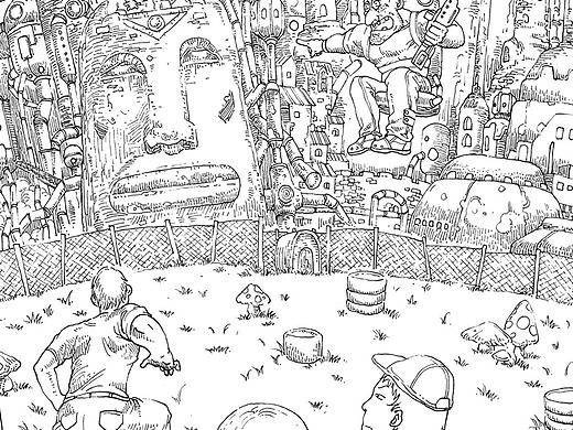 2008年制作的绘本插画