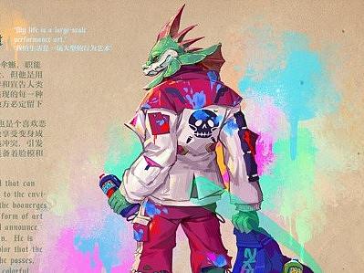 Mr.Lizard(个人主页-ZNTc3ODE0MTI=) - 游戏原画 - 站酷设计师Aran阿燃原创素材 - 站酷ZCOOL