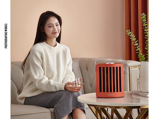 取暖器拍摄、小家电摄影、吹热电风实景拍摄