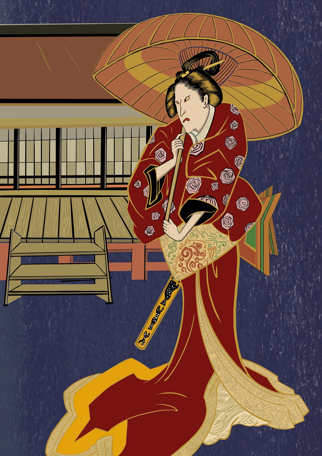 夜（图ZMjQ5NzQ1ODI0） - 艺术插画 - 站酷设计师今天好困呀原创素材 - 站酷ZCOOL