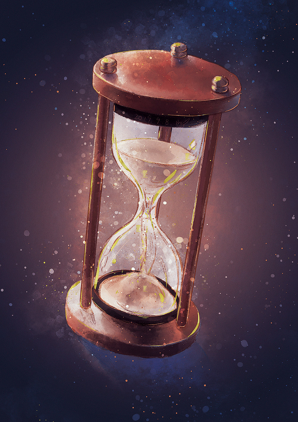 [板绘-190909]Sandglass&Fairy（图ZMTc1ODg5MTky） - 创作习作 - 站酷设计师ccsttail原创素材 - 站酷ZCOOL