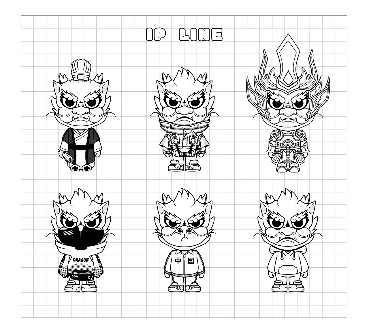 龙胖胖 IP形象及延展设计