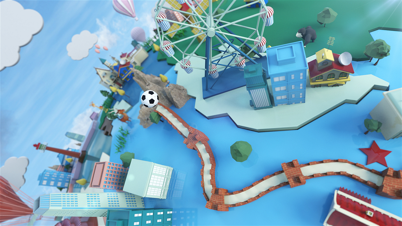 疯狂的足球（图ZMTQyNTU3NDI4） - 动画/影视 - 站酷设计师茂山影视原创素材 - 站酷ZCOOL