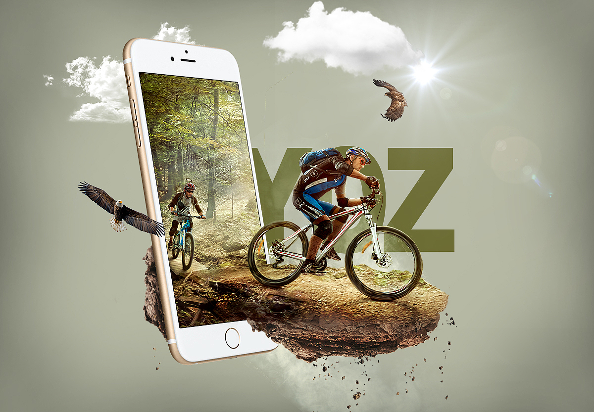 手机合成（图ZMjYyODAxNzMy） - 海报 - 站酷设计师dyui原创素材 - 站酷ZCOOL