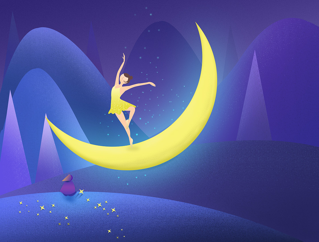 插画练习（图ZMTM2NTE5OTc2） - 创作习作 - 站酷设计师鲸玖PING原创素材 - 站酷ZCOOL