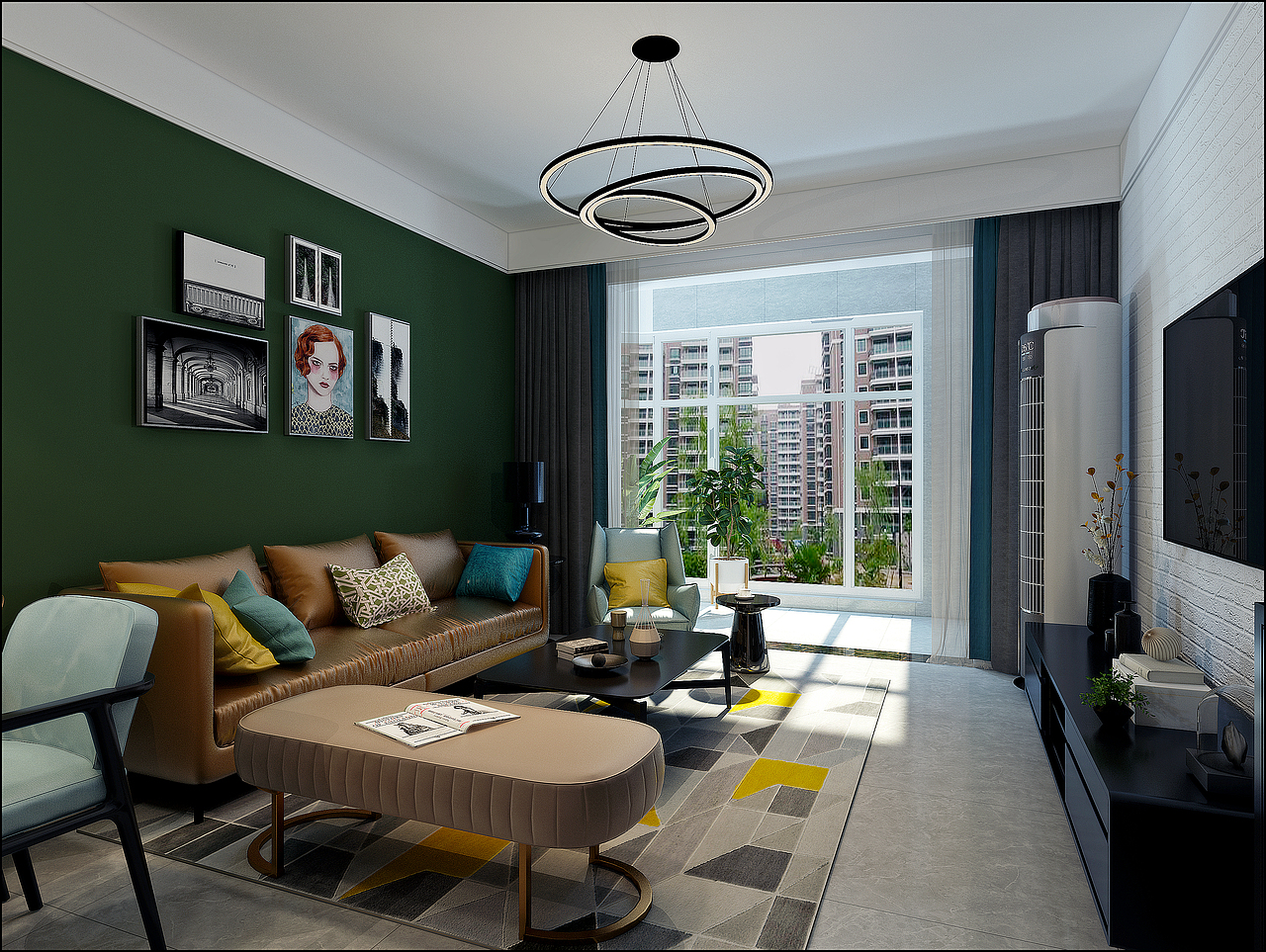 济南万泰装饰龙泉壹号120平现代简约风格案例（图ZMjcxMDIxNTIw） - 家装设计 - 站酷设计师万泰谢佳乐1997原创素材 - 站酷ZCOOL