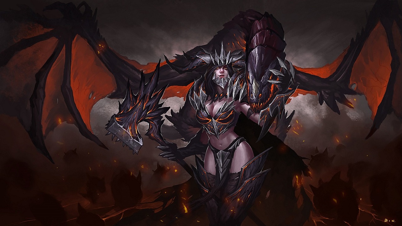 龙女|插画|游戏原画|木讷的王某_原创作品-站酷zcool