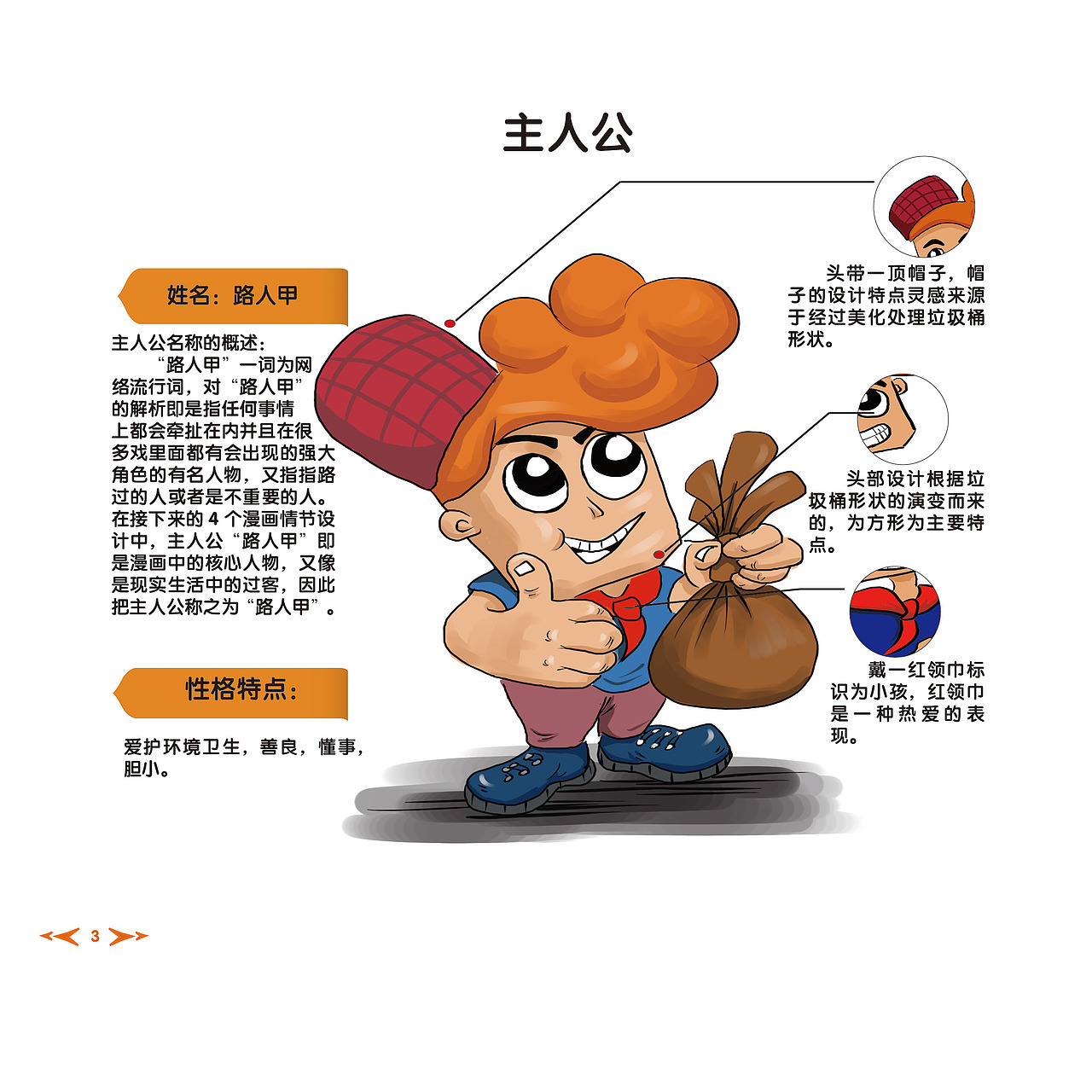 路人甲动漫人物设计