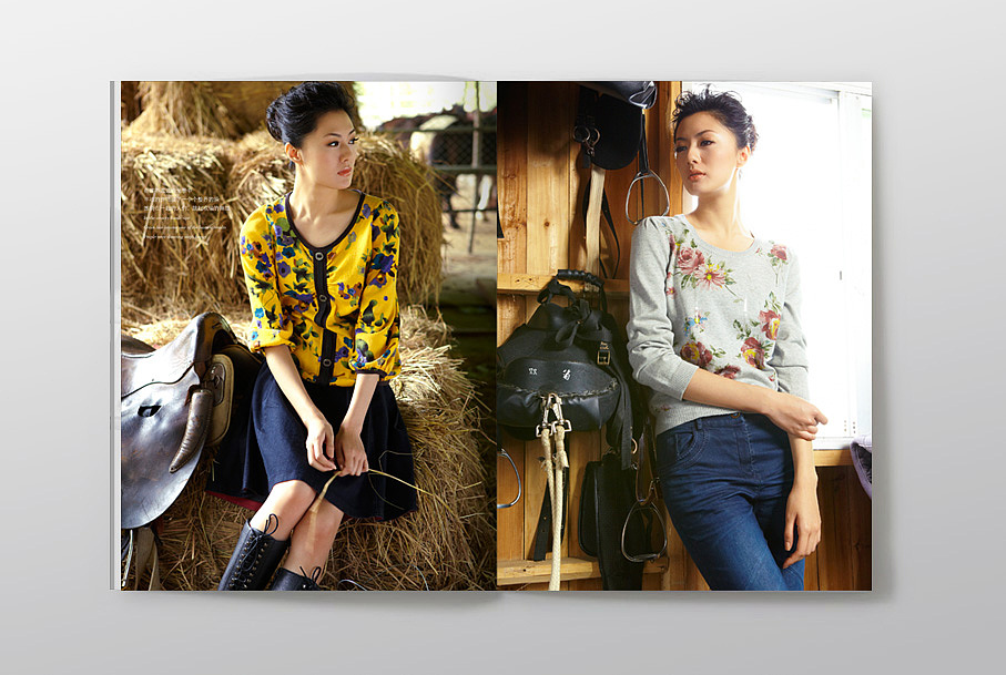 服装画册设计（图ZNzU0NTUwNA==） - 书籍/画册 - 站酷设计师小小小强原创素材 - 站酷ZCOOL