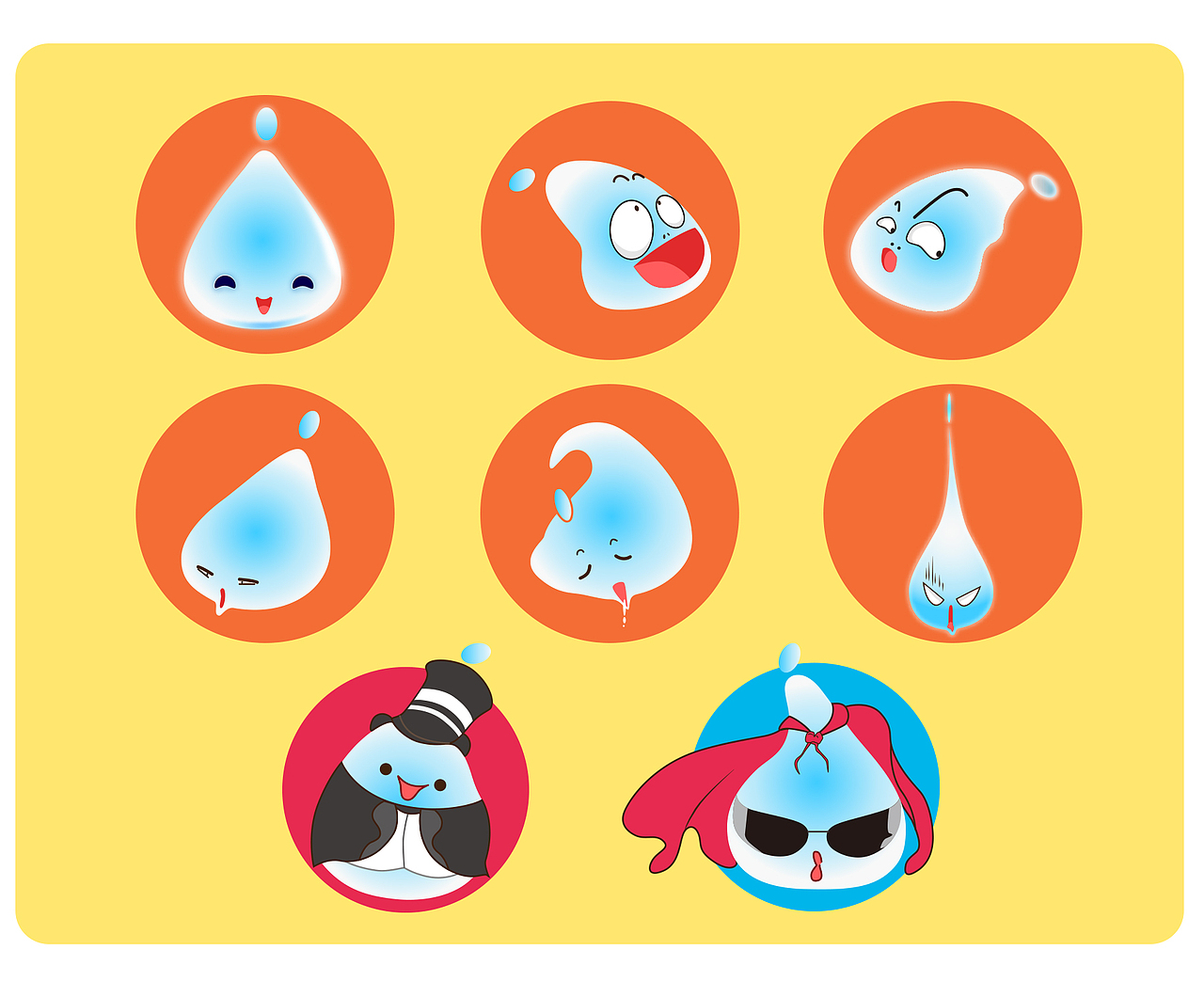 参与的一些设计和插画