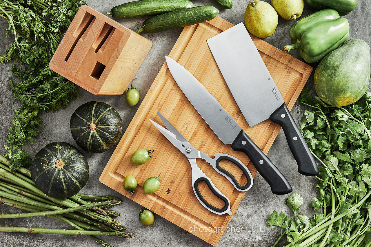 德国WMF福腾宝刀具拍摄