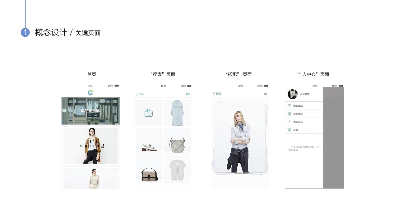 "美搭"服装搭配app设计