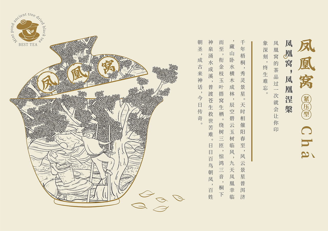 凤宁号茶叶礼盒设计