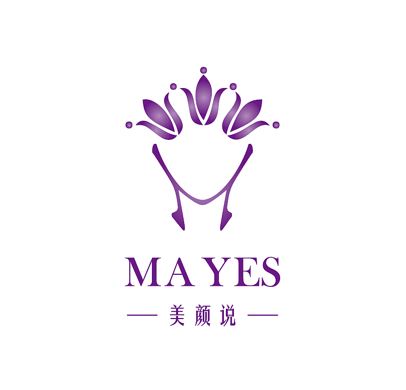 《美颜说》化妆品品牌 标志设计