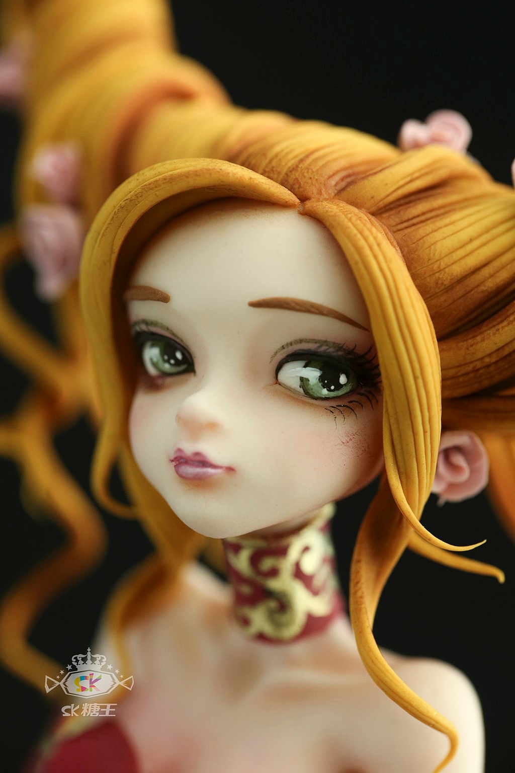 翻糖人偶系列--牛角少女