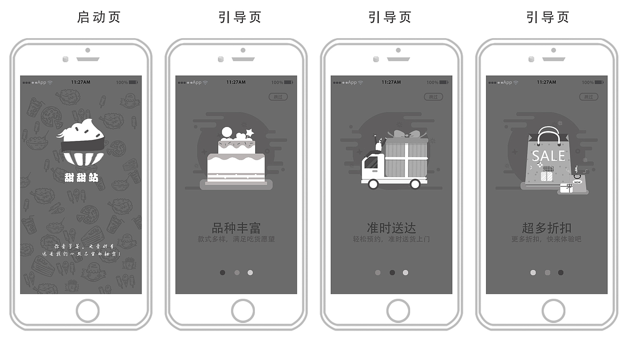 甜甜站原型图部分