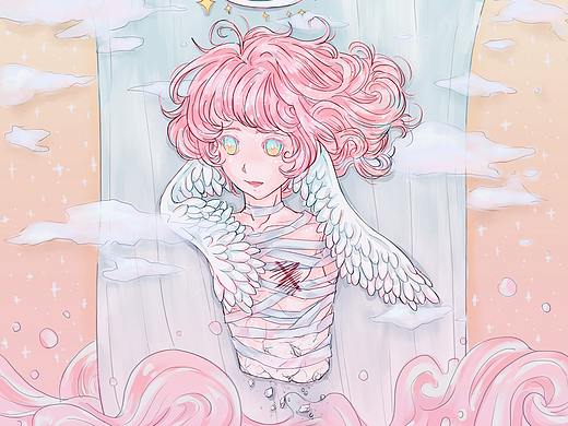 angel fallen-插画
