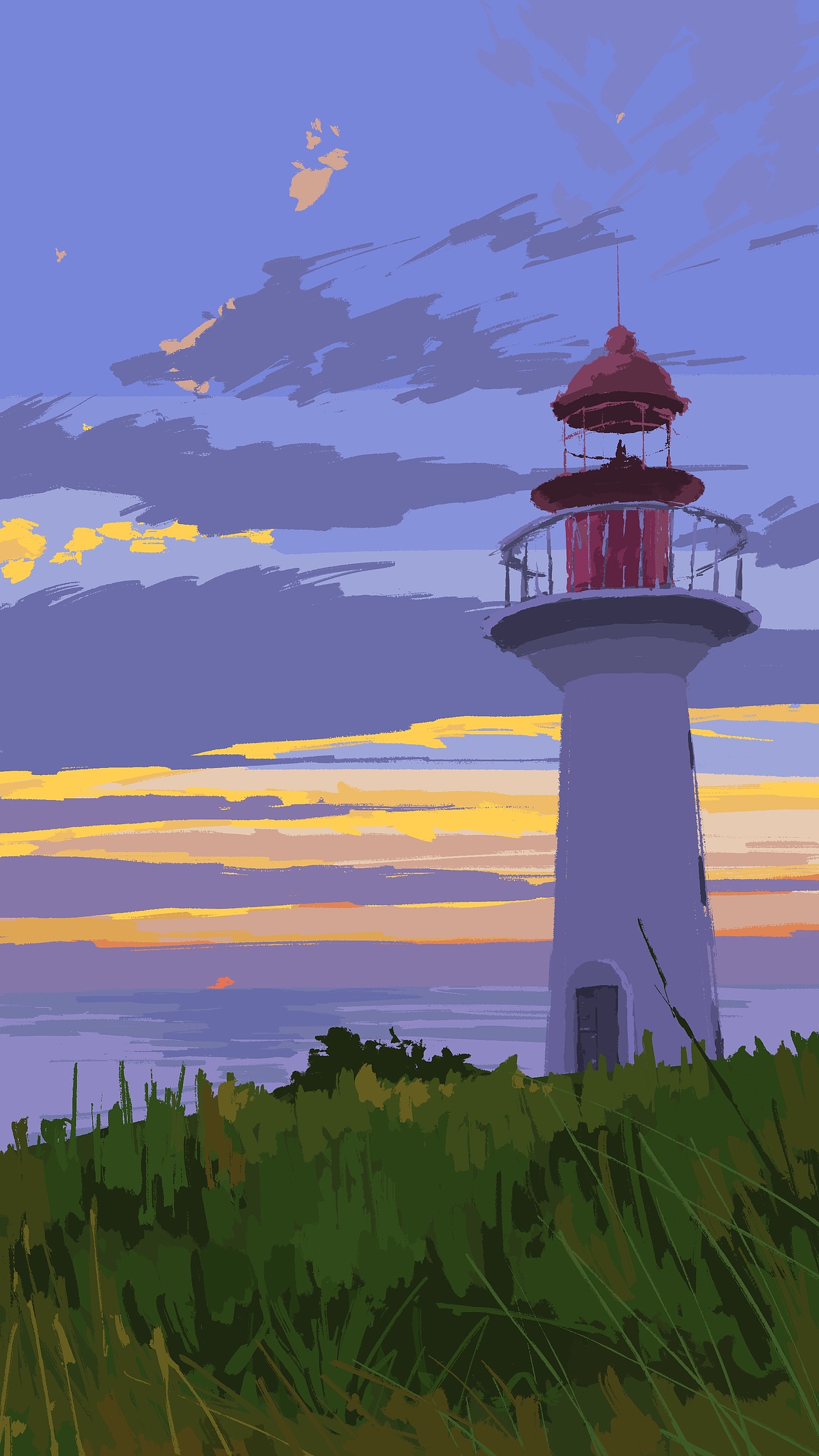 近期的几幅画——步骤图教程