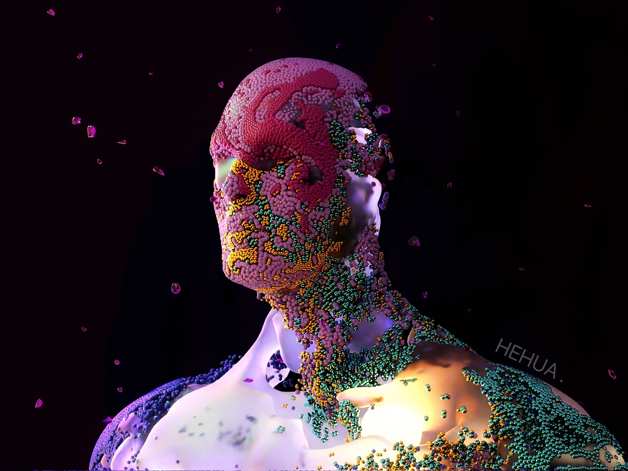 STILL ALIVE 还活着_HEHUA李荷花-站酷ZCOOL