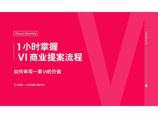 【图文+视频教程】1小时掌握vi商业提案流程-侯维静