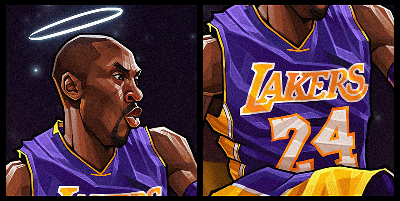 Mamba Forever (再见科比)（图ZMTk1MTQ5NzMy） - 商业插画 - 站酷设计师wudayang吴大杨原创素材 - 站酷ZCOOL