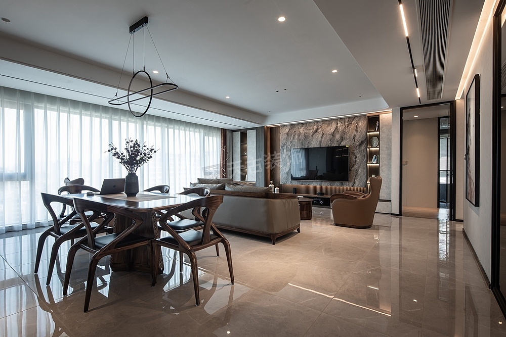 渝北中粮祥云装修效果图,天古中粮祥云大平层设计方案