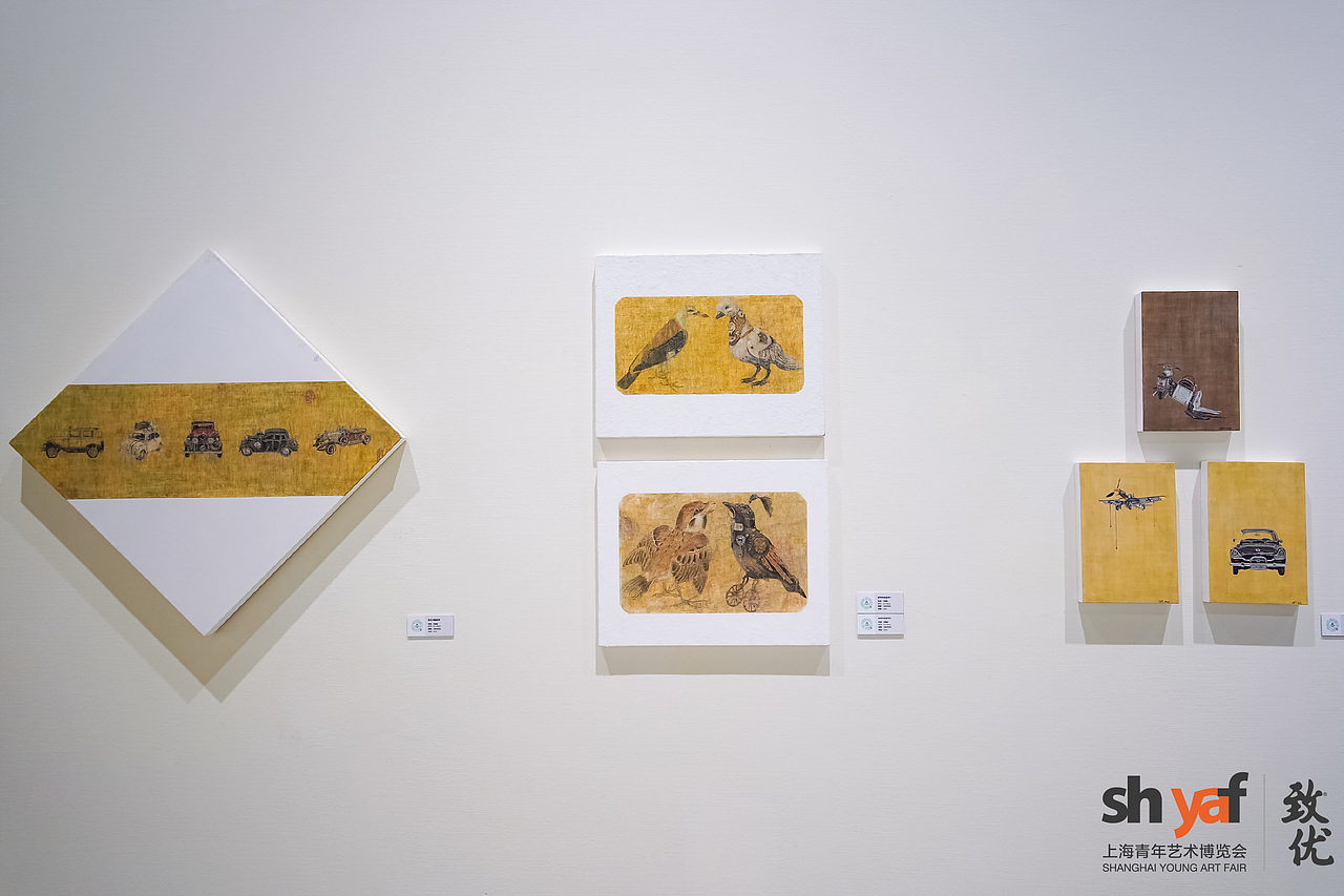 上海青年艺博会（图ZMzIzMTg3ODU2） - 绘画 - 站酷设计师庭画15原创素材 - 站酷ZCOOL