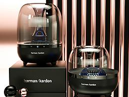 C4D哈曼卡顿音响场景