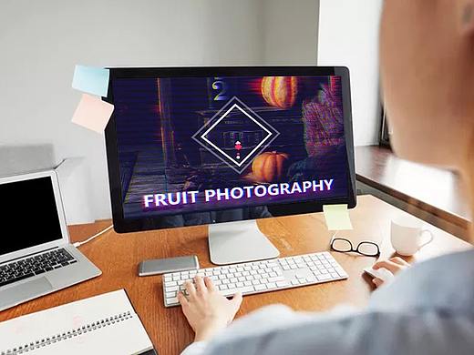 水果攝影故障效果（個人主頁-ZMjQ2NzQ2Njg=） - 海報 - 站酷設計師阿曉學長原創(chuàng)素材 - 站酷ZCOOL