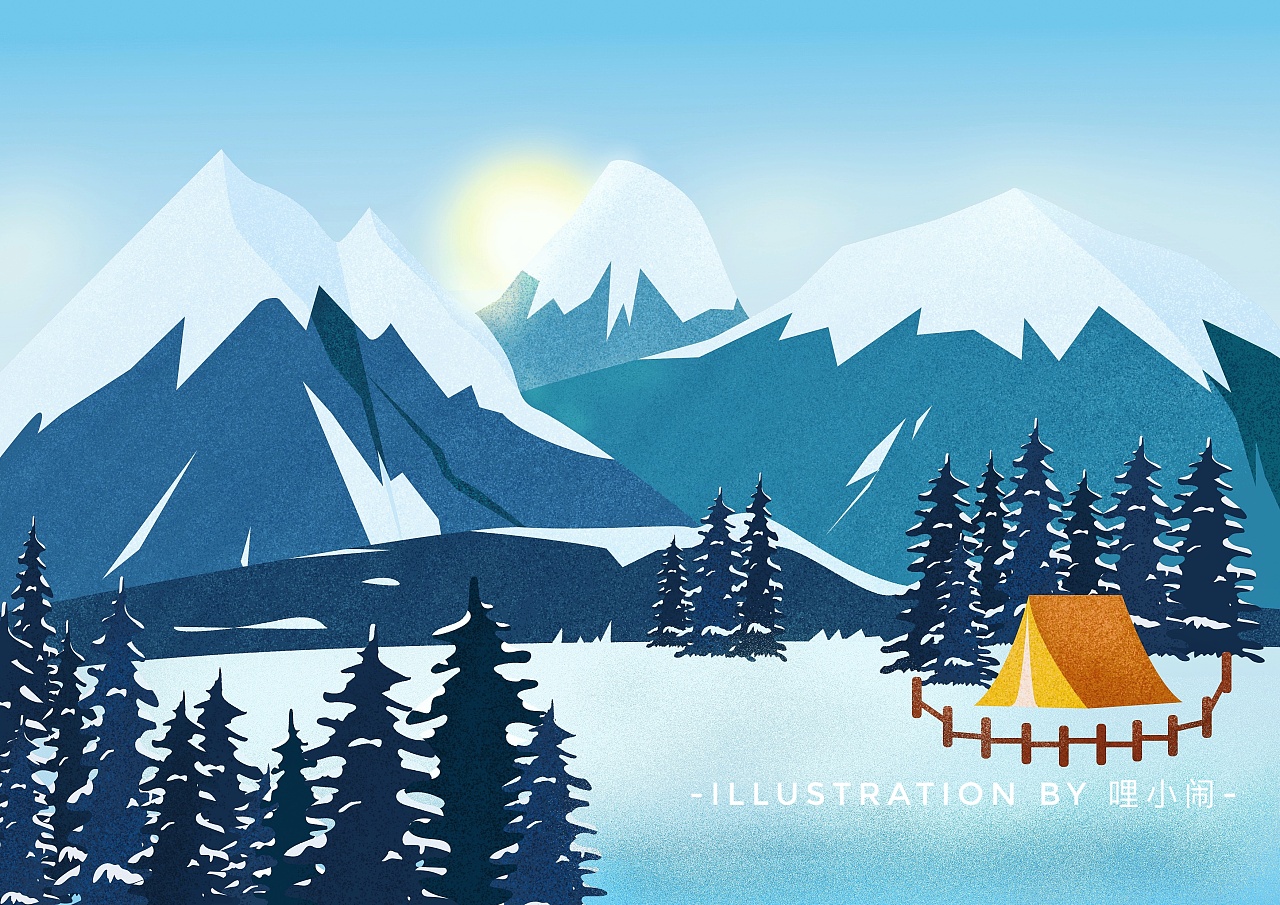 【新疆风景图志】(合集)|插画|商业插画|阿后aho - 原创作品 - 站酷