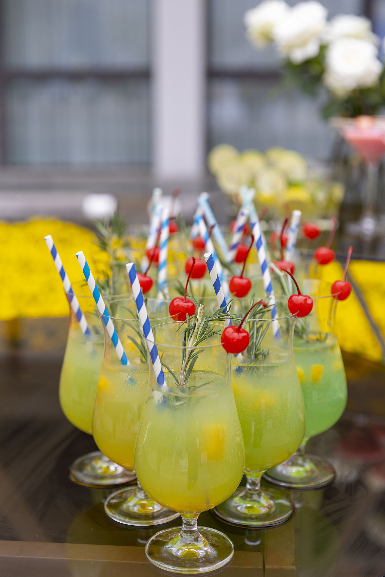 甜品,鸡尾酒摆台