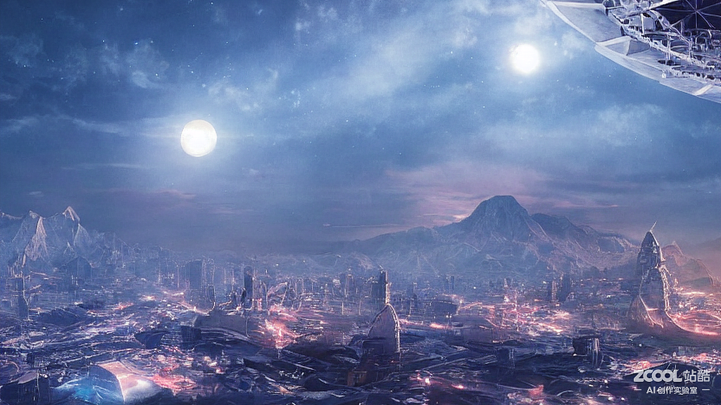 #AI创作实验室#科幻城市
