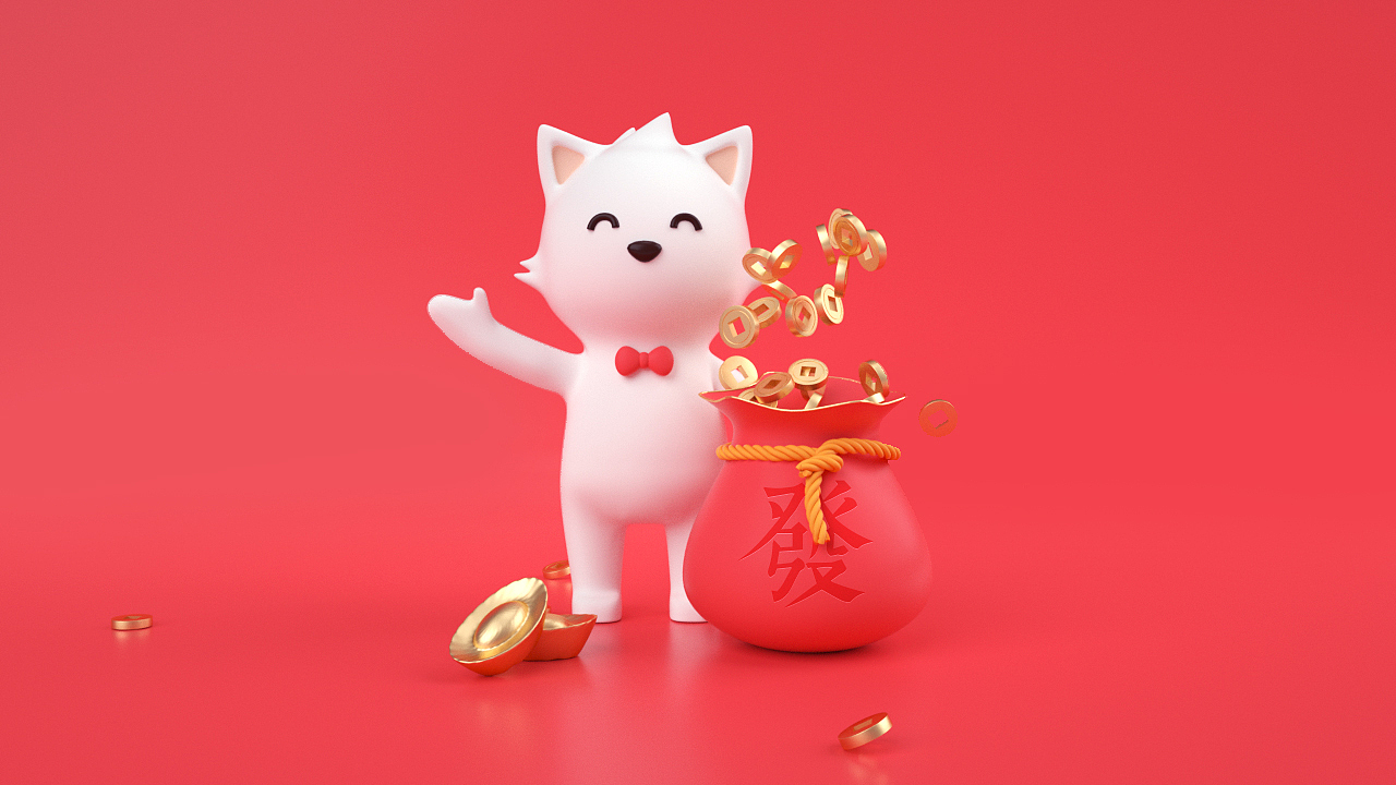 SAMOYED/卡通形象（图ZMjEzNTQzOTY0） - IP形象 - 站酷设计师SnakeKwok原创素材 - 站酷ZCOOL