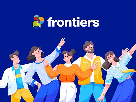 Frontiers运营插画