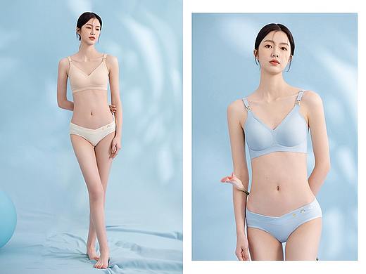 哺乳文胸 内裤模特系列
