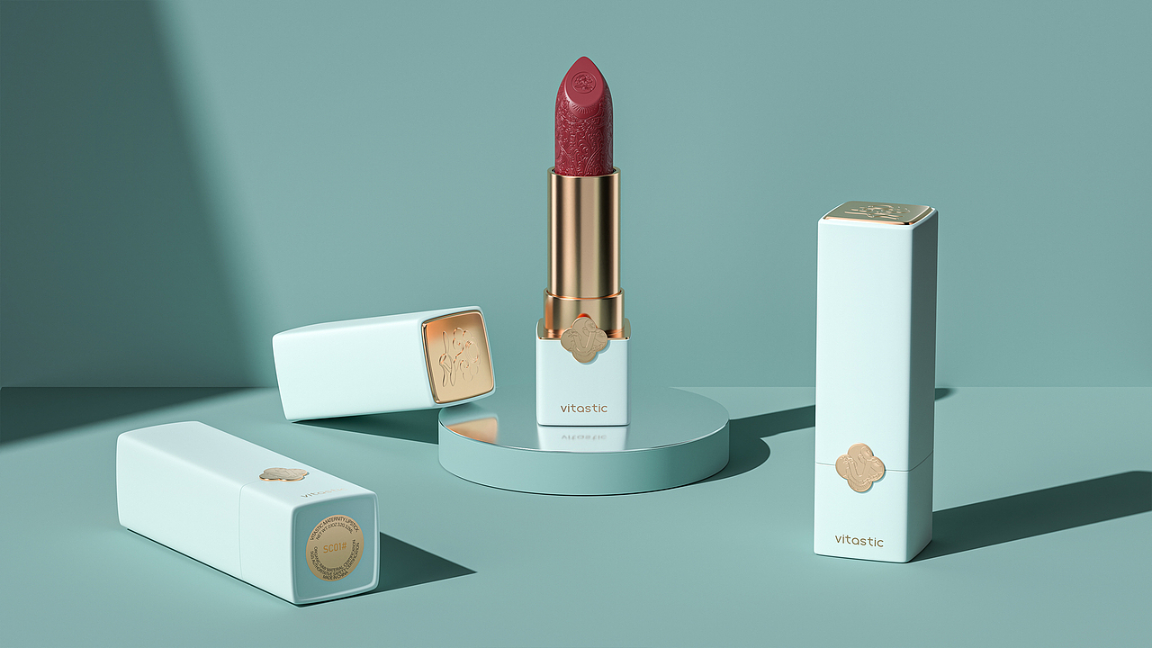 口红产品设计- 口红包装设计 | vitastic（图ZMjY0MDcxNzYw） - 包装 - 站酷设计师同道包装设计原创素材 - 站酷ZCOOL