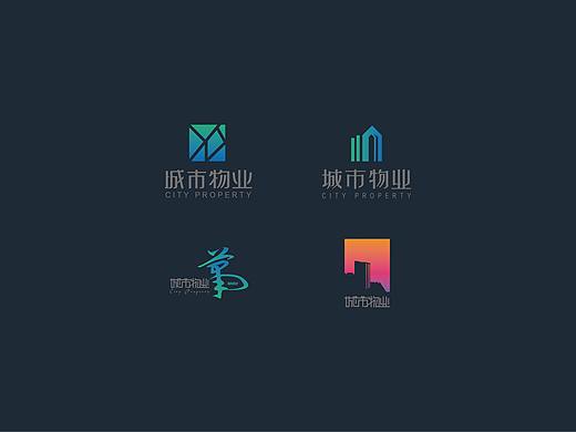 标志 logo设计提案 城市 地产 物业