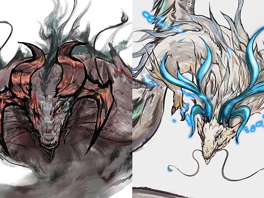 龍戰(zhàn)將真龍形態(tài)完全體?。▊€(gè)人主頁(yè)-ZNTM4Njk4NjA=） - IP形象 - 站酷設(shè)計(jì)師白宇宙呦原創(chuàng)素材 - 站酷ZCOOL