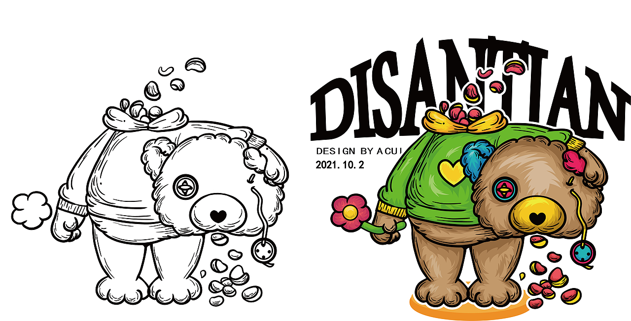 每日一画第4天（图ZMjcyNzEyNDE2） - 艺术插画 - 站酷设计师设计师阿崔原创素材 - 站酷ZCOOL