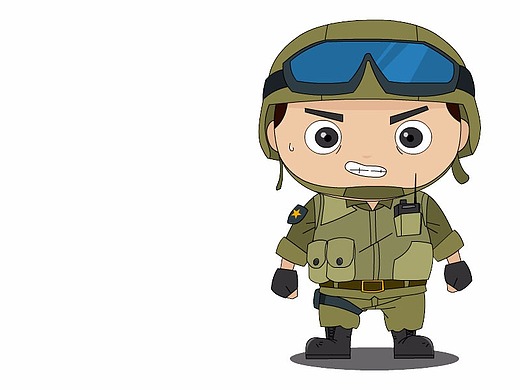 原创兵人表情包