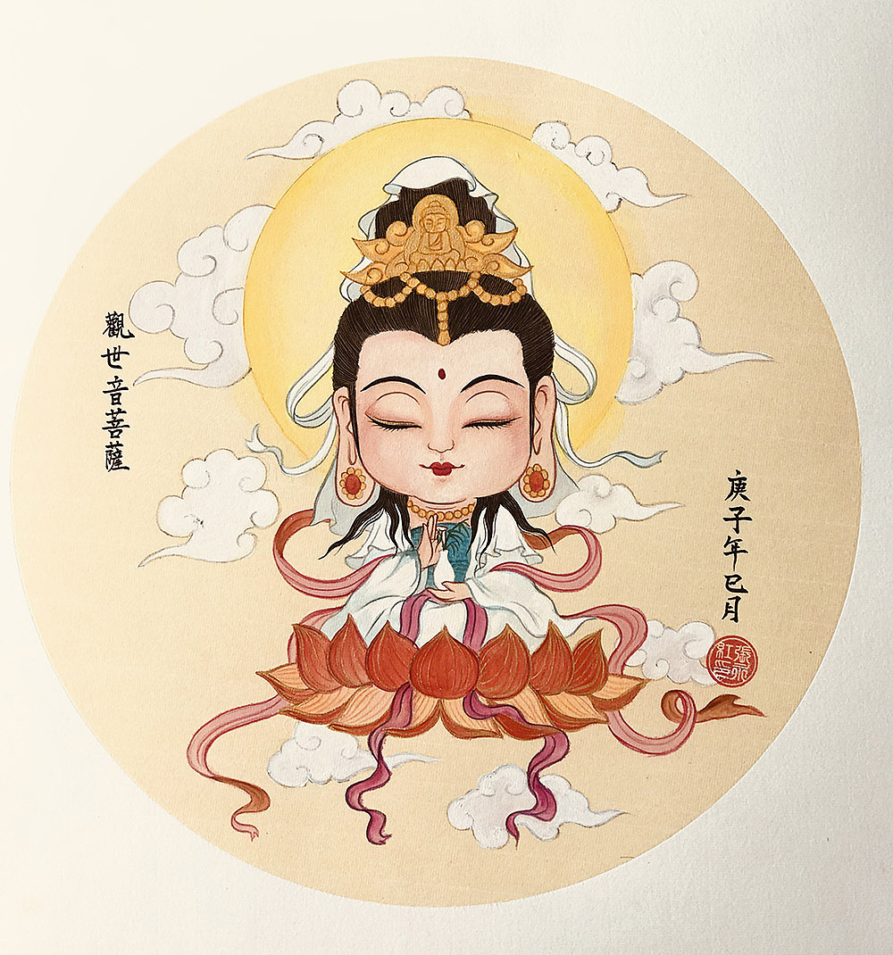 西游记人物谱q版西天