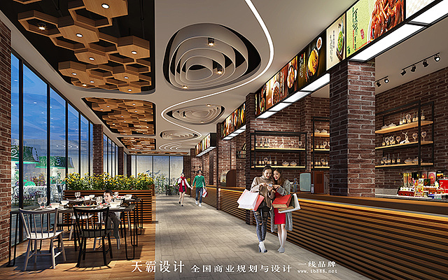 荆州商业街设计方案由广东天霸设计打造更融合美学商业（图ZMTMyOTkyMTY0） - 建筑设计 - 站酷设计师专业购物中心设计原创素材 - 站酷ZCOOL
