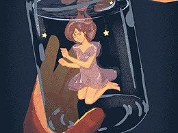 幻想曲-瓶中少女