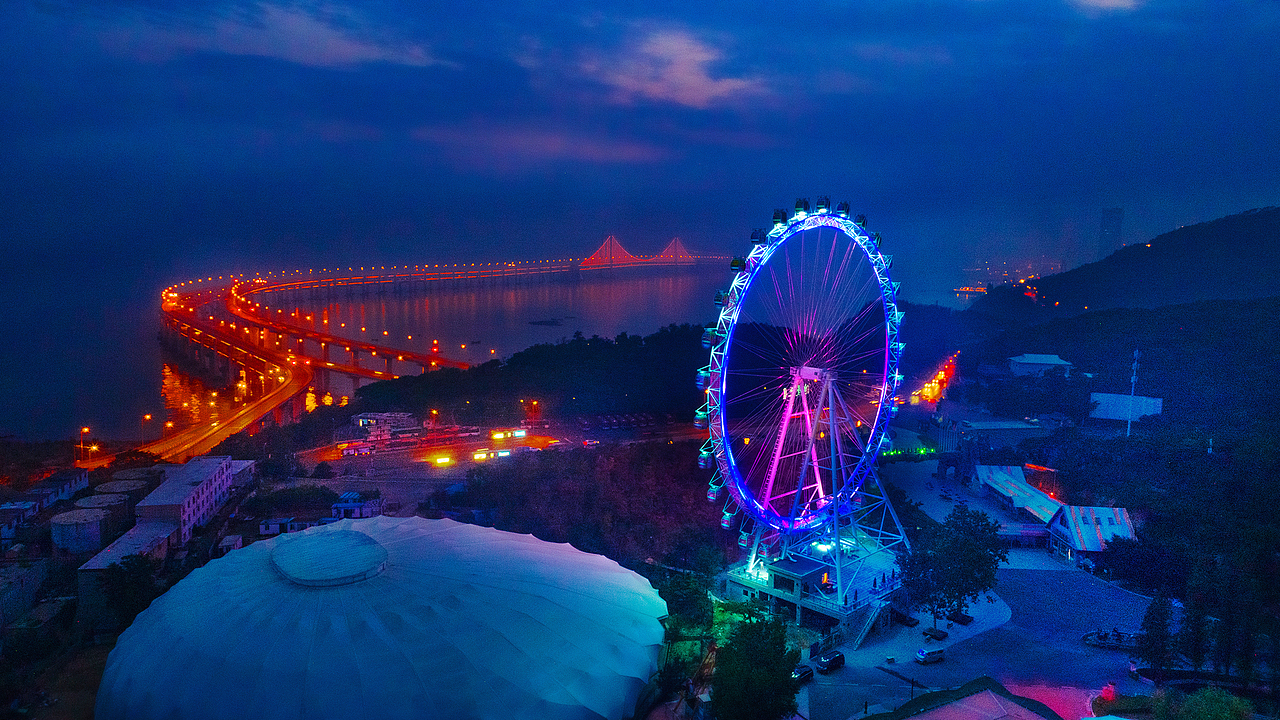 大连森林动物园摩天轮