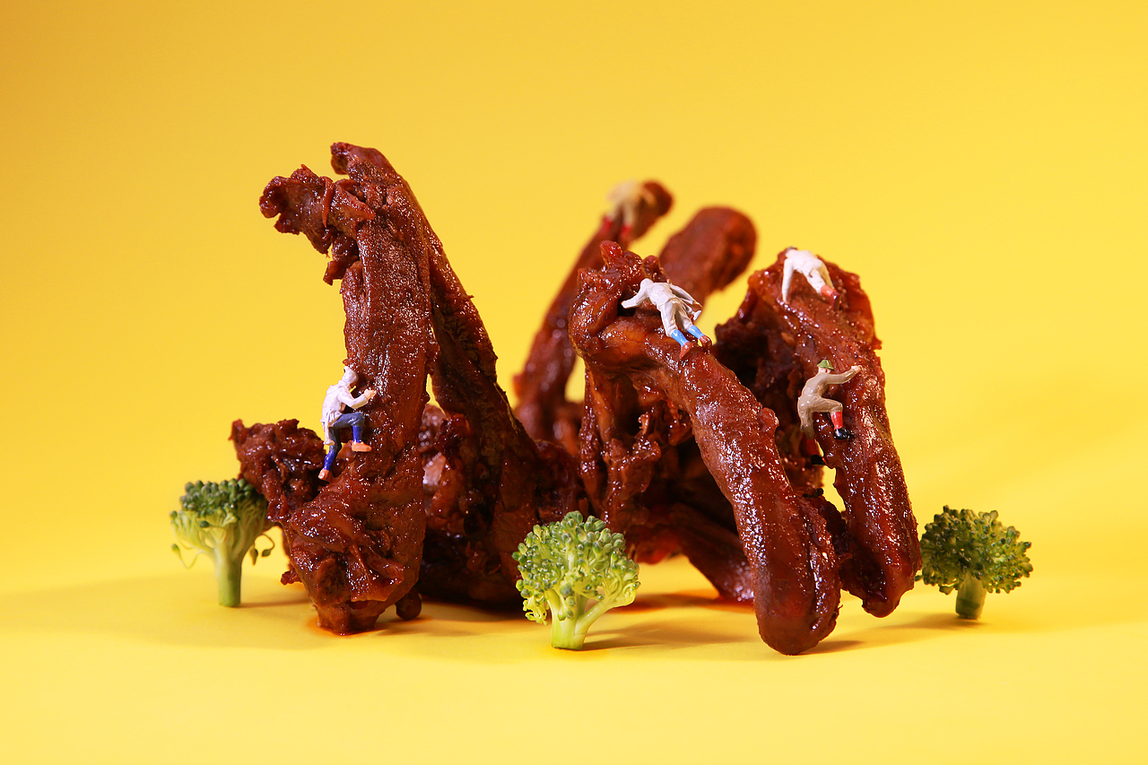 蔡可以卤味美食拍摄